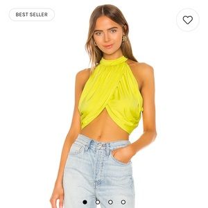 Revolve Superdown yellow tank